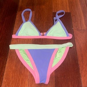 NWOT Beach Riot Bikini Set